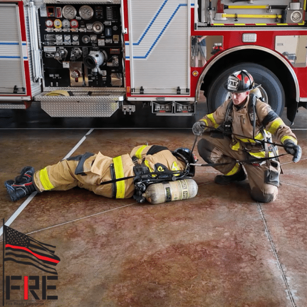 FRE Webbing downed firefighter drag